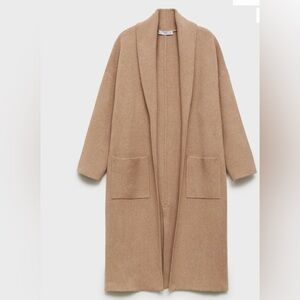 Mango Oversize Long Cardigan